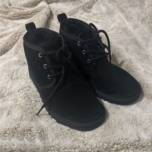 UGG Women's Black Lace-Up Boots